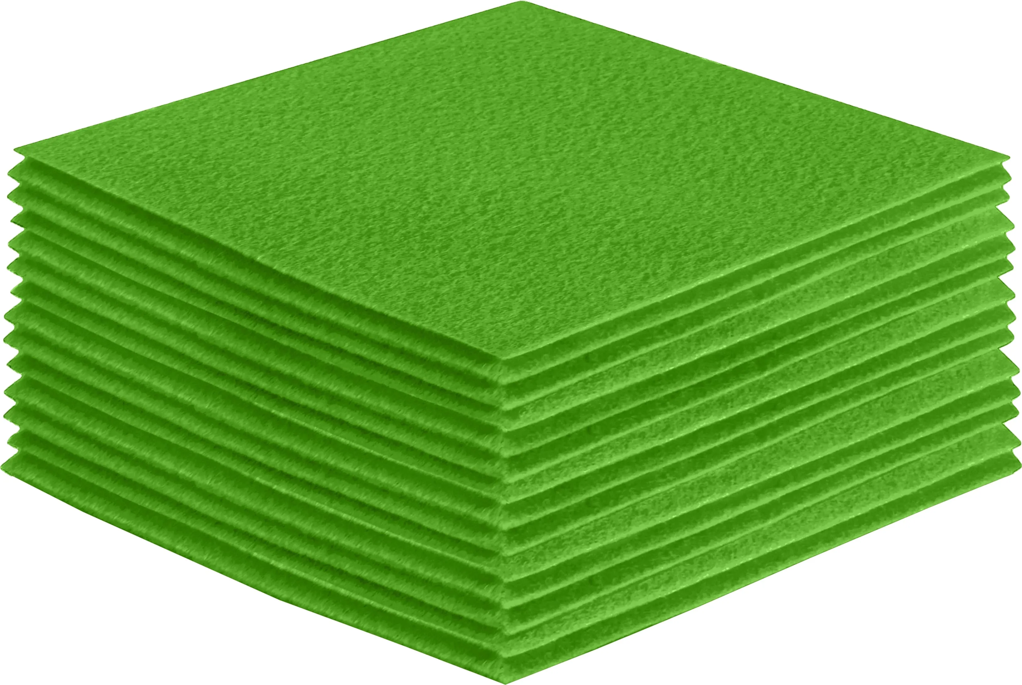 Acrylic Felt Craft Sheet Packs | Lime A18