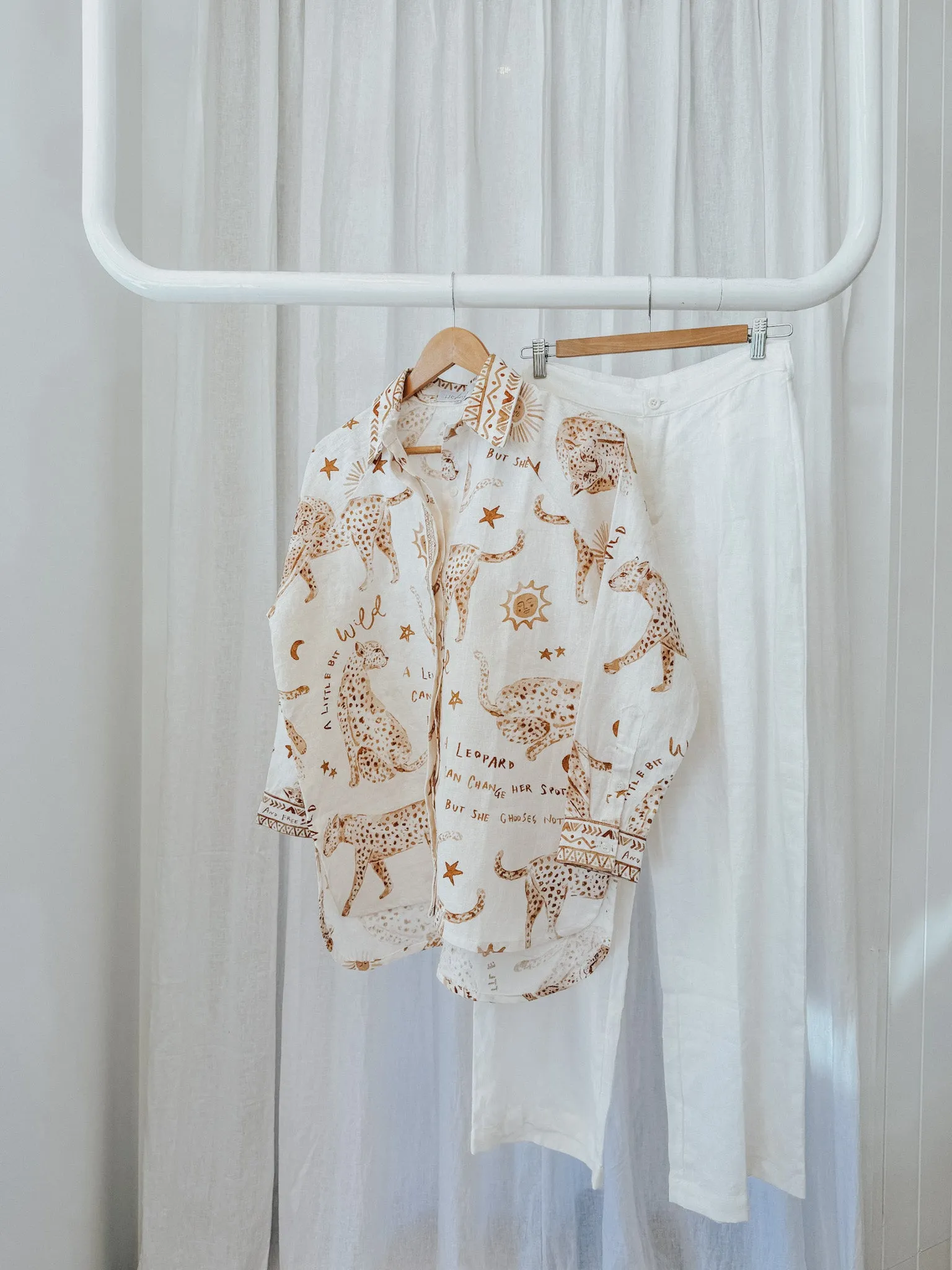 Billie Shirt Leopard - Wholesale
