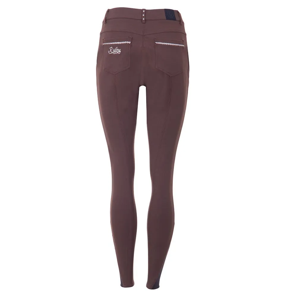 BR Equestrian Birdy Ladies Breeches | Silicone Knee Patch Breeches (Sale) Reg. Price 225.95