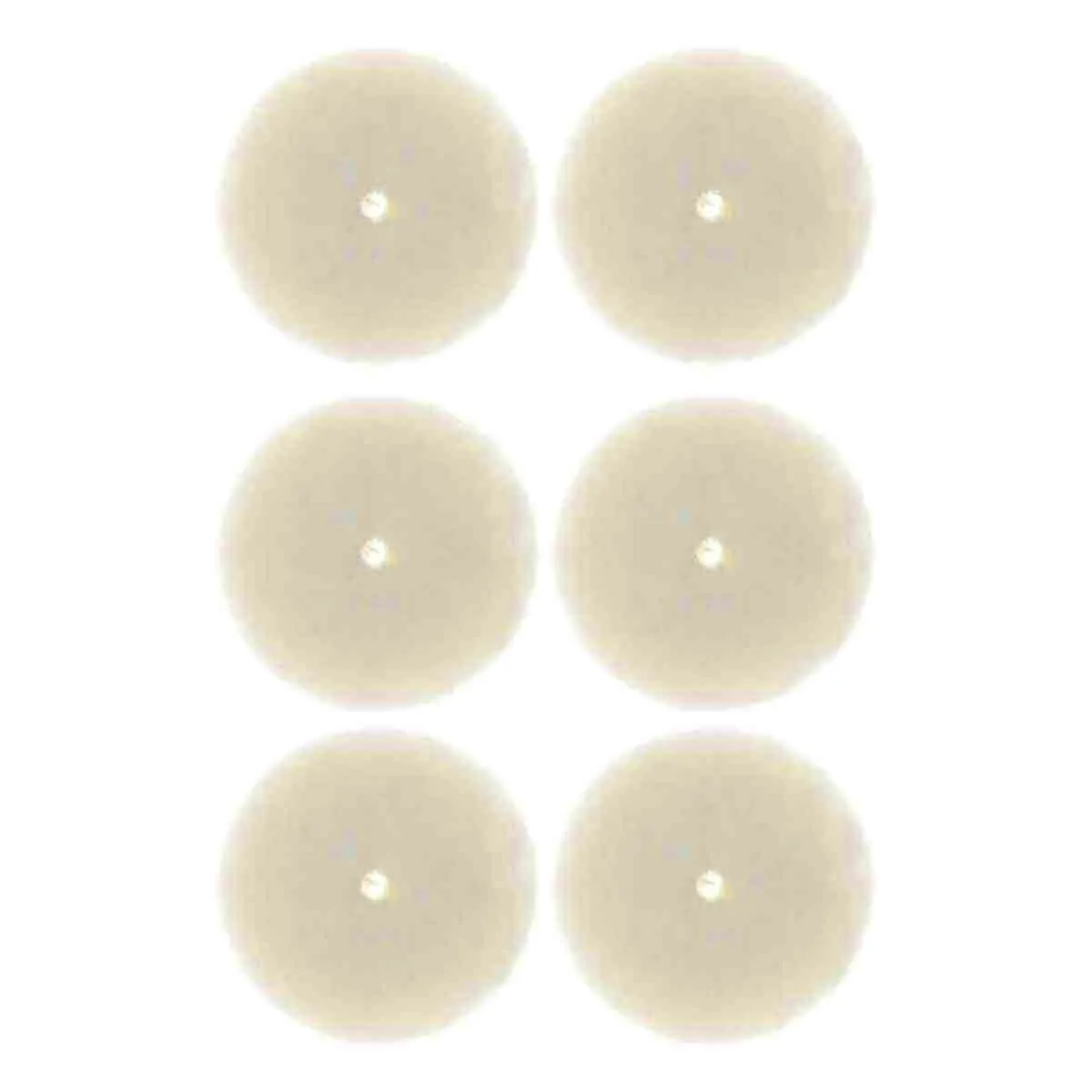 Dremel 414-03 - 1/2 inch Soft Felt Polishing Wheels -  6pc