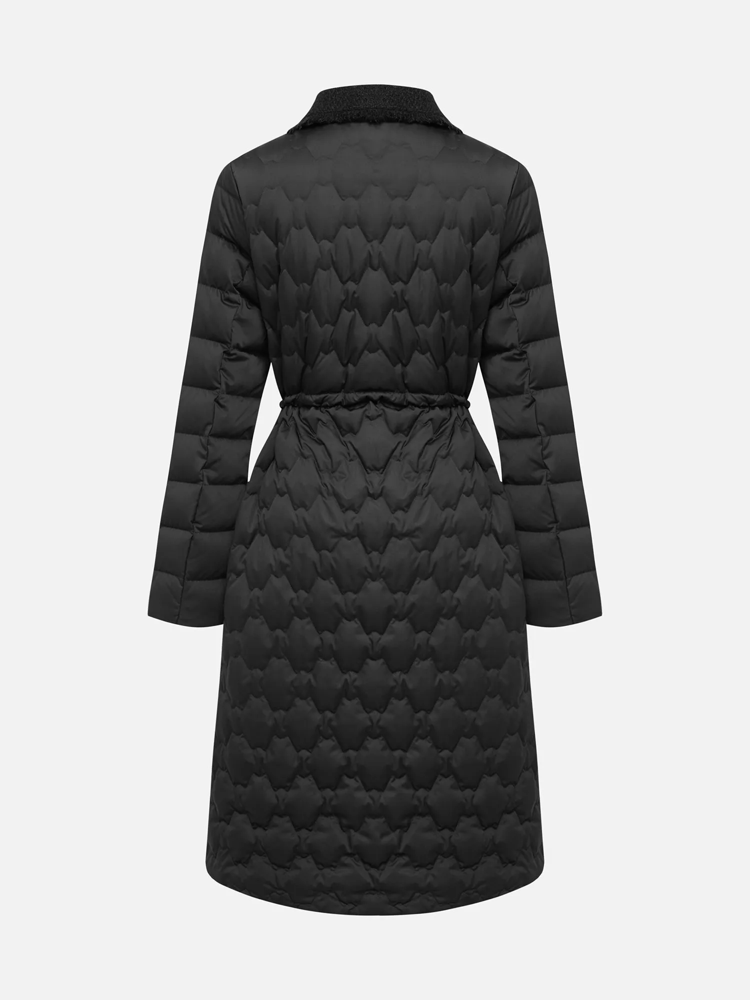 EP YAYING  Long spliced down jacket