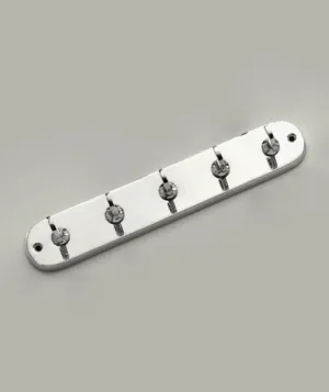 Hotel 5 Peg Robe Hook