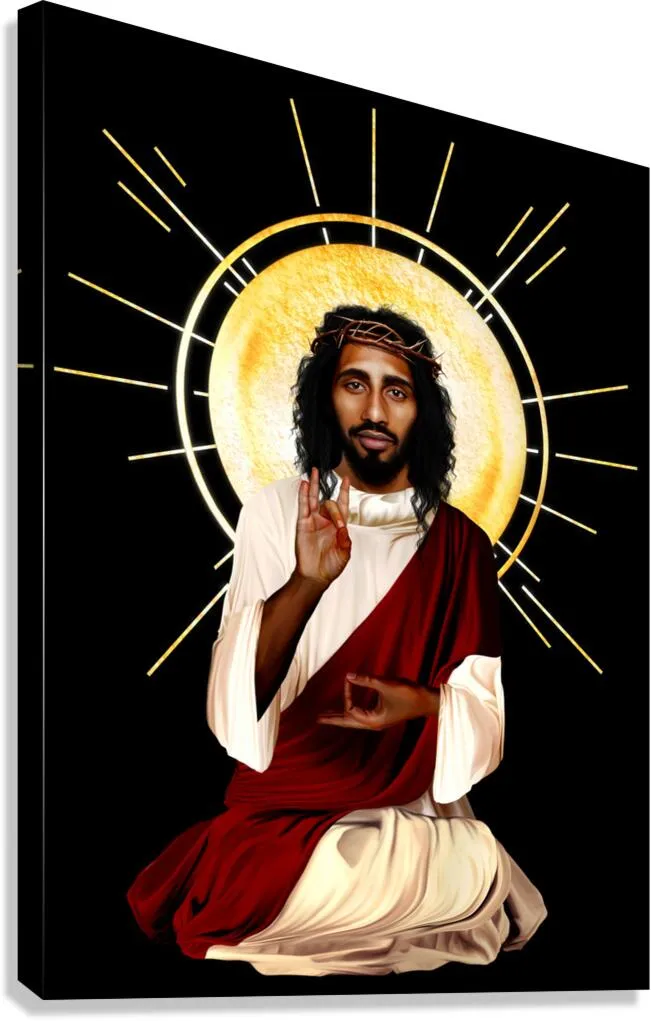 Jesus Christ Meditating