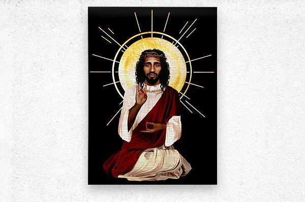Jesus Christ Meditating
