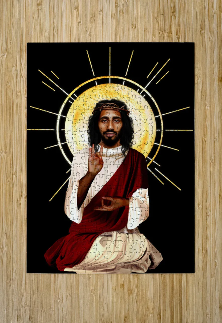 Jesus Christ Meditating