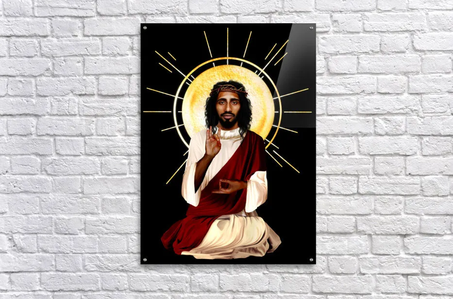 Jesus Christ Meditating