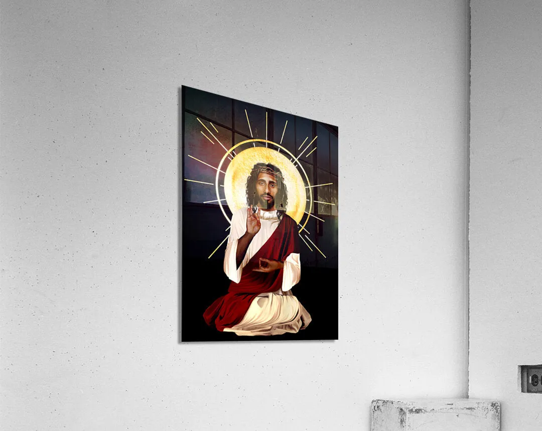 Jesus Christ Meditating