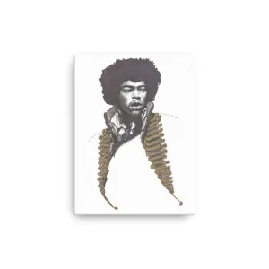 Jimi Hendrix by Robert Bowen Canvas