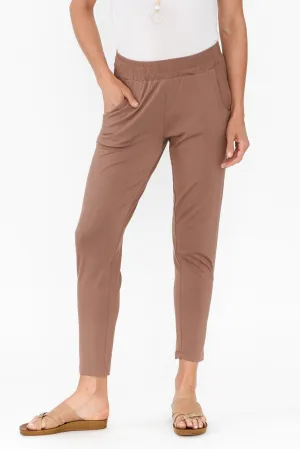 Percy Chocolate Bamboo Pocket Pants
