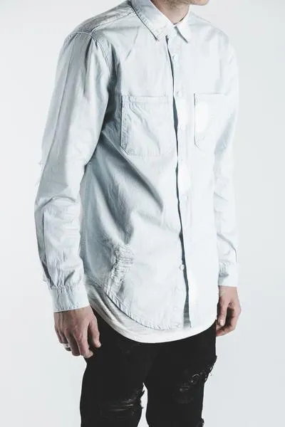 SNOW SHIRT (LIGHT BLUE)