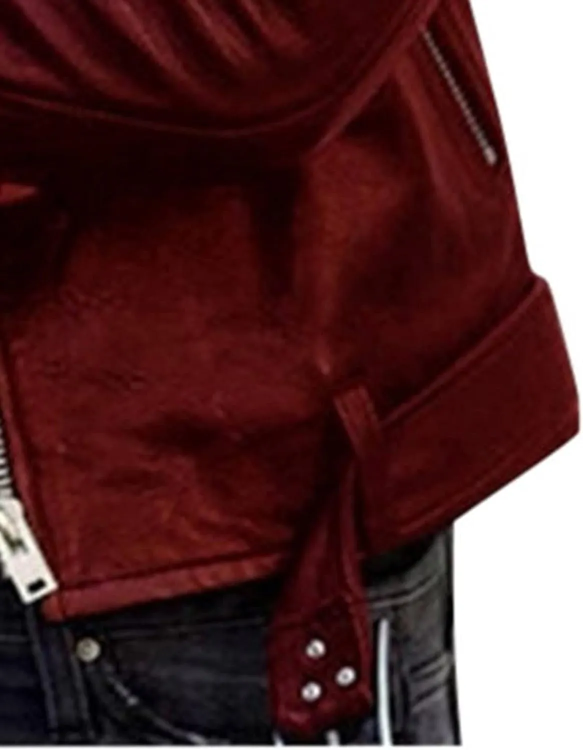 Women's Cropped Leather Jackets, Faux Motorcycle Plus Size Moto Biker Coat Short Lightweight Vegan Pleather Fashion