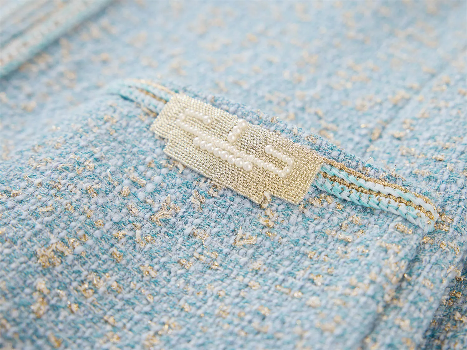 YAYING Loro Piana Tweed Coat