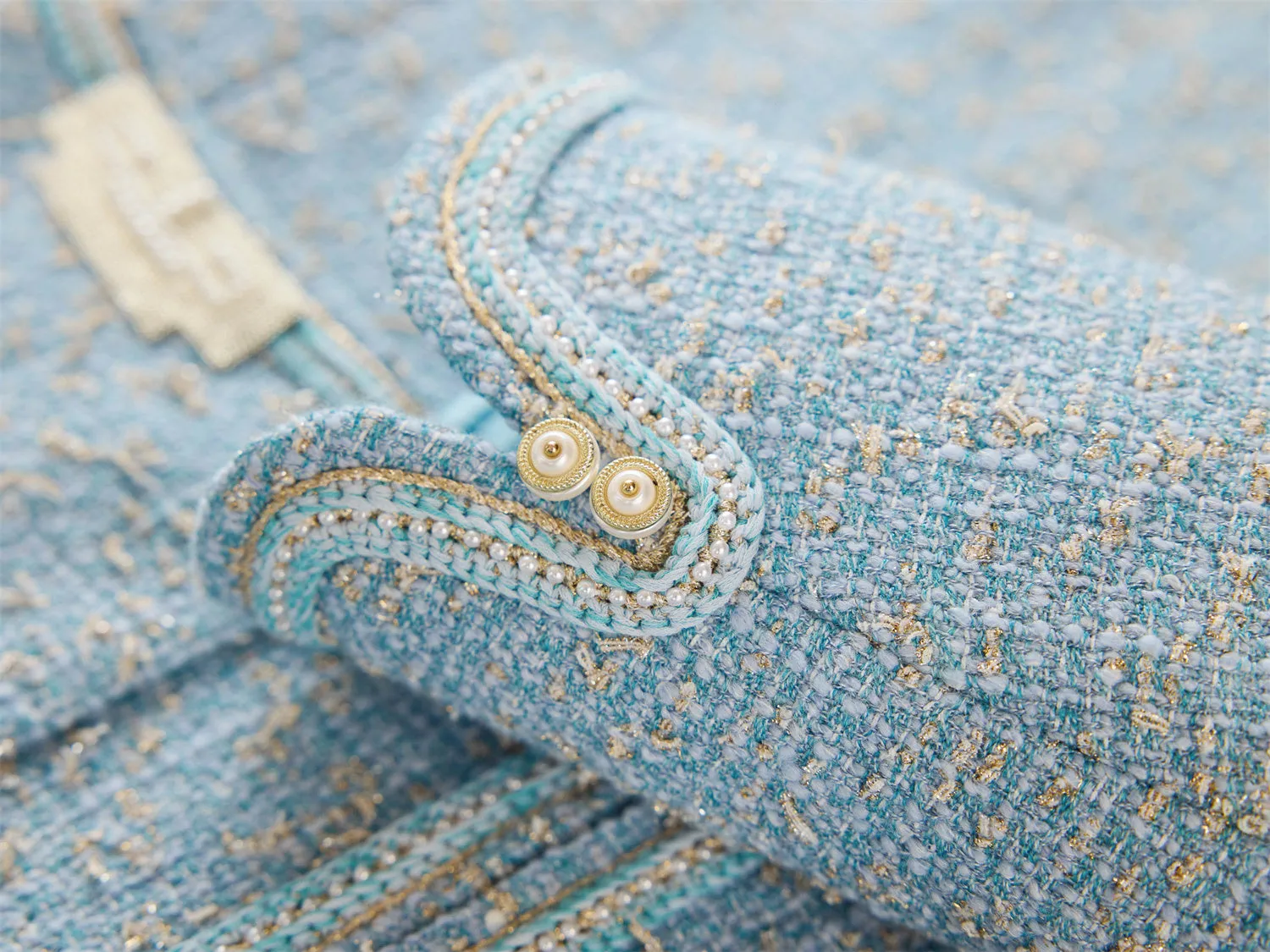 YAYING Loro Piana Tweed Coat