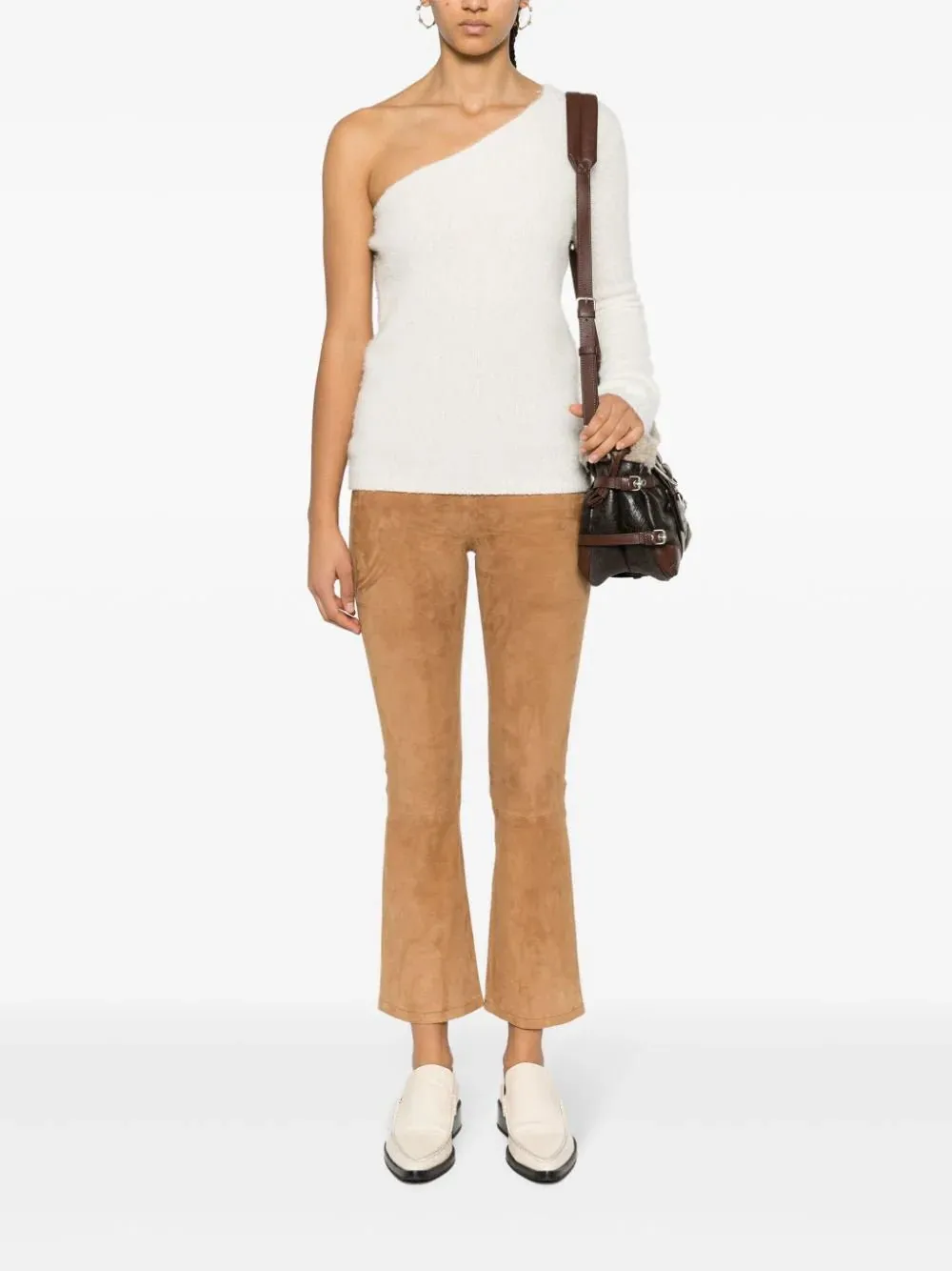 Zaragoza suede trousers